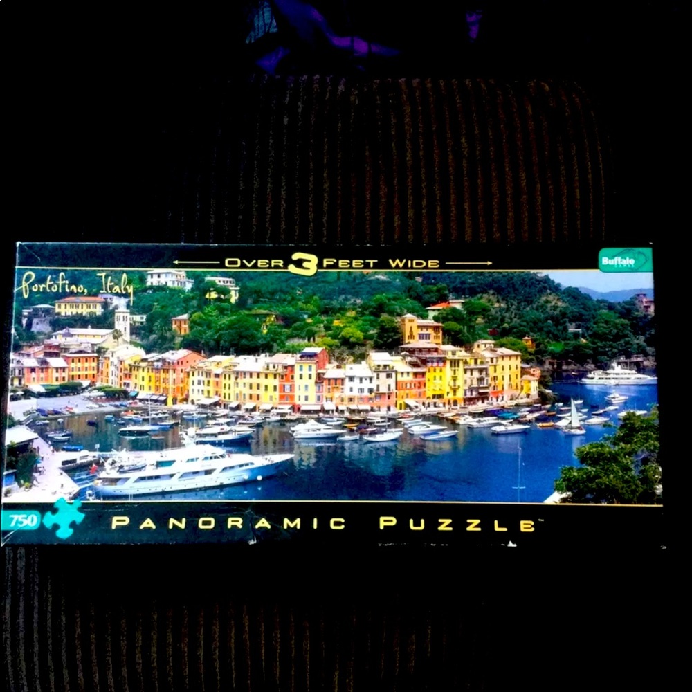 🧩 Portofino, Italy Panoramic Puzzle COMPLETE
